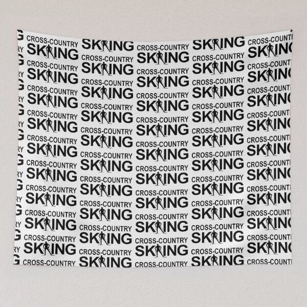 Item preview, Cross country skiing, cross country skiing, cross country skiers designed and sold by claudiasartwork.