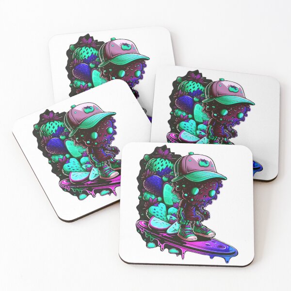 Item preview, Chibi Zombie halloween tae graffiti  monster sticker designed and sold by FunArt4You.