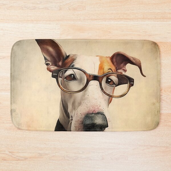 Item preview, Monty, the short sighted English bull terrier designed and sold by EmilyDayDreams.