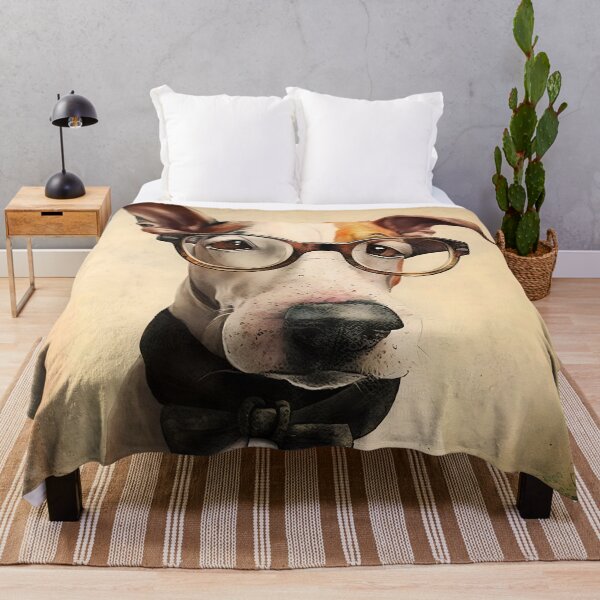 Item preview, Monty, the short sighted English bull terrier designed and sold by EmilyDayDreams.