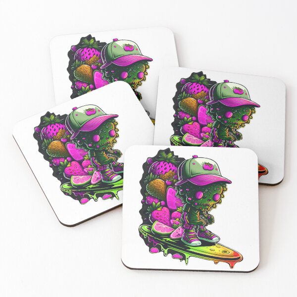 Item preview, Chibi Zombie halloween tae graffiti  monster sticker designed and sold by FunArt4You.