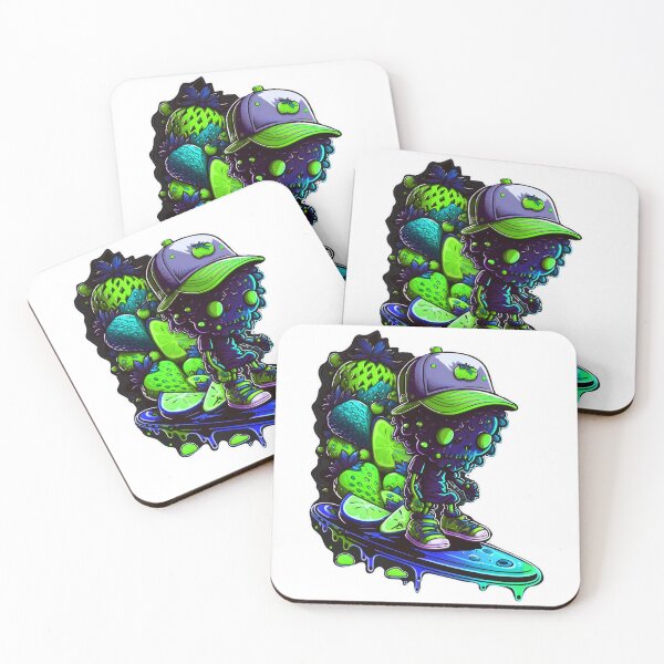 Item preview, Chibi Zombie halloween tae graffiti  monster sticker designed and sold by FunArt4You.