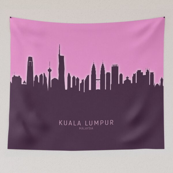 Item preview, Kuala Lumpur Malaysia Skyline designed and sold by ArtPrints.