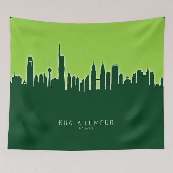 Item preview, Kuala Lumpur Malaysia Skyline designed and sold by ArtPrints.