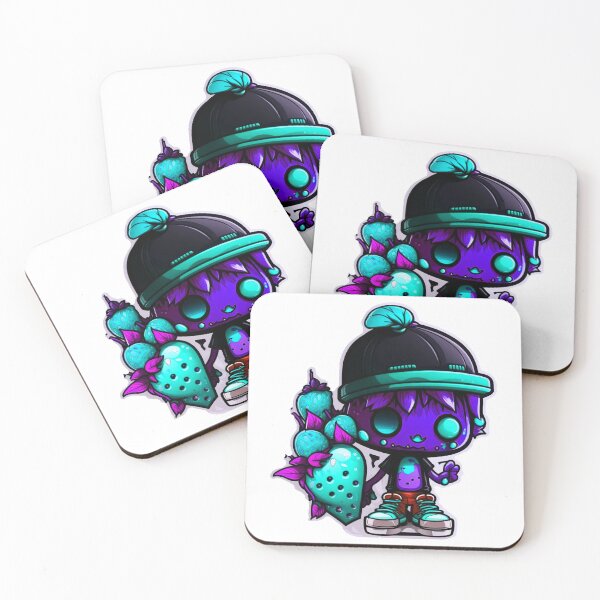 Item preview, Chibi Zombie halloween tae graffiti  monster sticker designed and sold by FunArt4You.