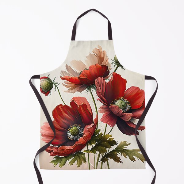 Item preview, Red Anemone Flowers designed and sold by Vanover Designs.