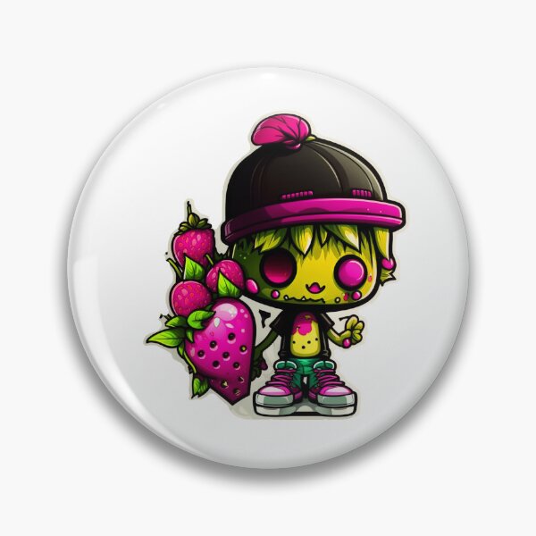 Item preview, Chibi Zombie halloween tae graffiti  monster sticker designed and sold by FunArt4You.