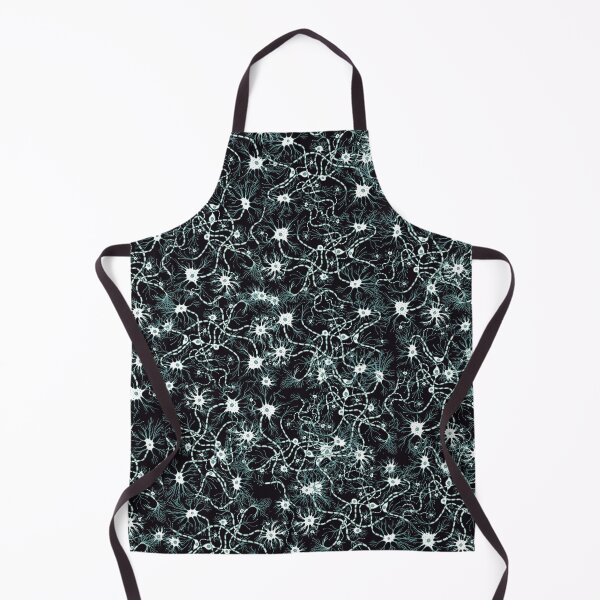 Item preview, Black and White Neurons Pattern designed and sold by vividbiology.