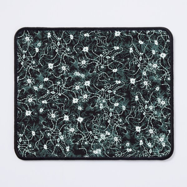 Item preview, Black and White Neurons Pattern designed and sold by vividbiology.