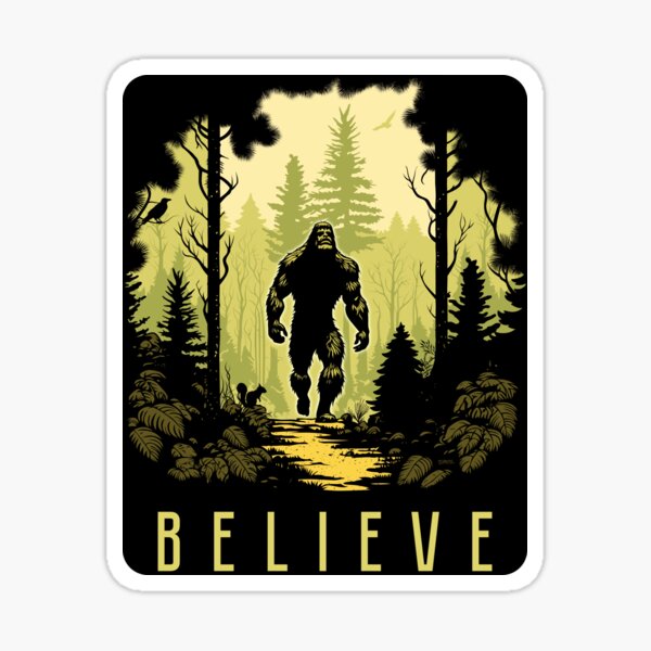 Item preview, Bigfoot believe designed and sold by GarmentMonkeyCo.