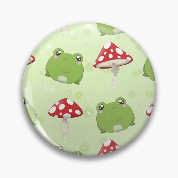 Artikelvorschau, Frösche und Toadstool-Muster entworfen und verkauft von r-triceratops.