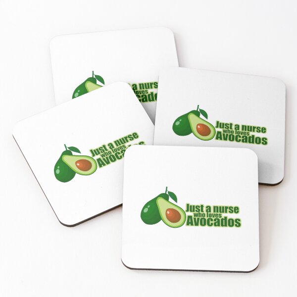 Item preview, Just a nurse who loves avocados designed and sold by VimuDS.