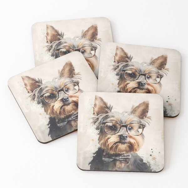 Item preview, Billy, the short sighted Yorkshire terrier designed and sold by EmilyDayDreams.