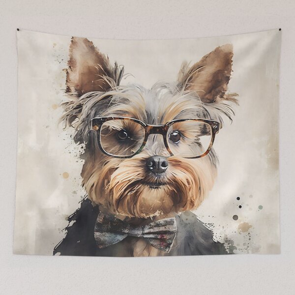 Item preview, Billy, the short sighted Yorkshire terrier designed and sold by EmilyDayDreams.