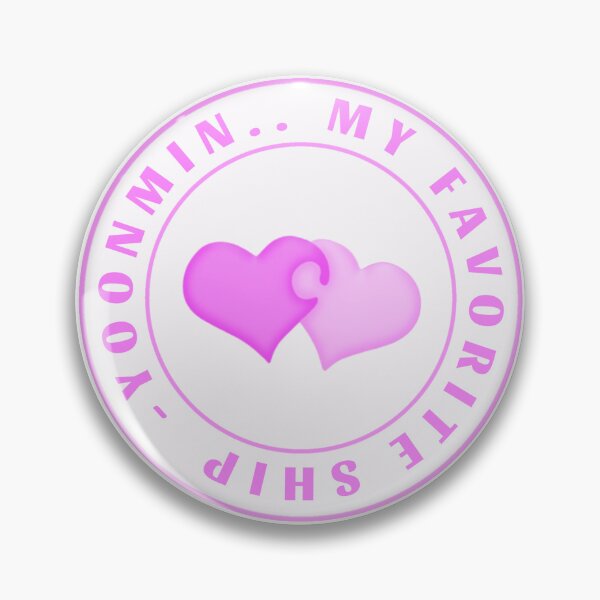 Item preview, cute yoonmin logo designed and sold by Juditicona.