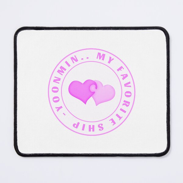 Item preview, cute yoonmin logo designed and sold by Juditicona.