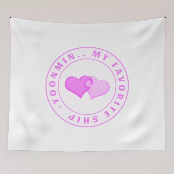 Item preview, cute yoonmin logo designed and sold by Juditicona.