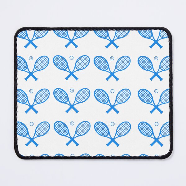Item preview, Tennis Rackets Print | Blue Tennis Rackets designed and sold by BigCityTennis.