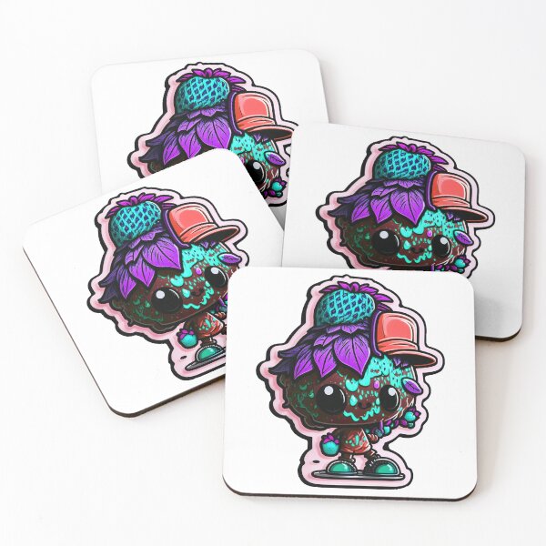 Item preview, Chibi Zombie halloween tae graffiti  monster sticker designed and sold by FunArt4You.