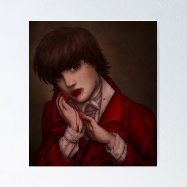 Item preview, Portrait of a Vampire designed and sold by FemboyFanart.