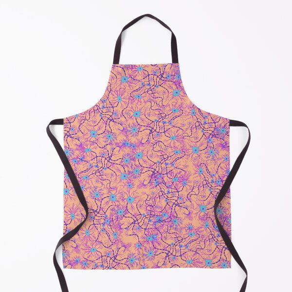 Item preview, Light Pink and Blue Neuron Pattern designed and sold by vividbiology.