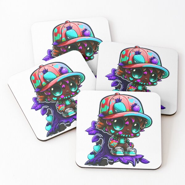 Item preview, Chibi Zombie halloween tae graffiti  monster sticker designed and sold by FunArt4You.
