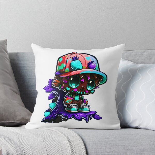 Item preview, Chibi Zombie halloween tae graffiti  monster sticker designed and sold by FunArt4You.