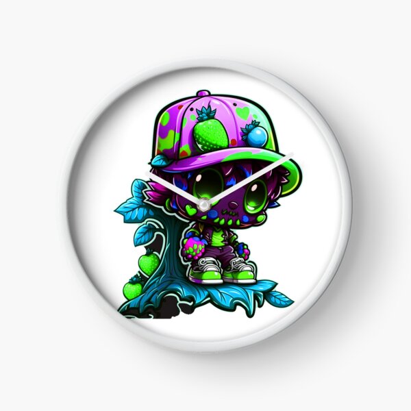 Item preview, Chibi Zombie halloween tae graffiti  monster sticker designed and sold by FunArt4You.