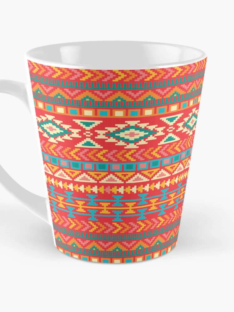 Thumbnail 3 of 4, Coffee Mug, Seamless Rugged , Native Pattern Rugged designed and sold by Yes-Monkey.