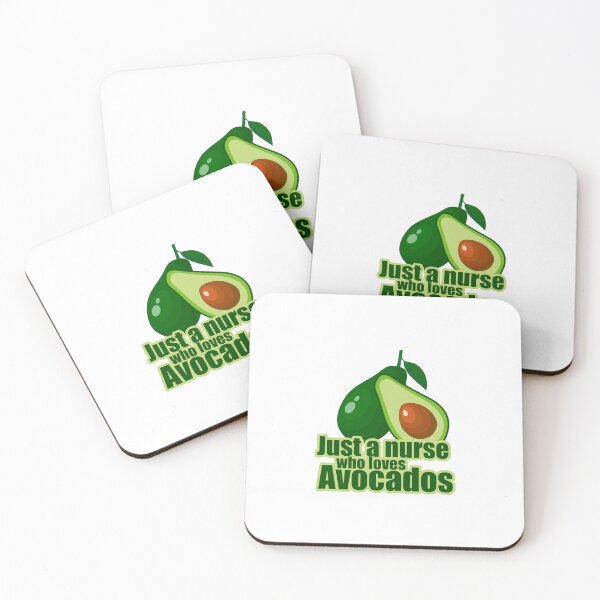 Item preview, Just a nurse who loves avocados designed and sold by VimuDS.