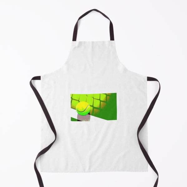 Item preview, Pelota de tenis en una cancha de tenis designed and sold by BigCityTennis.