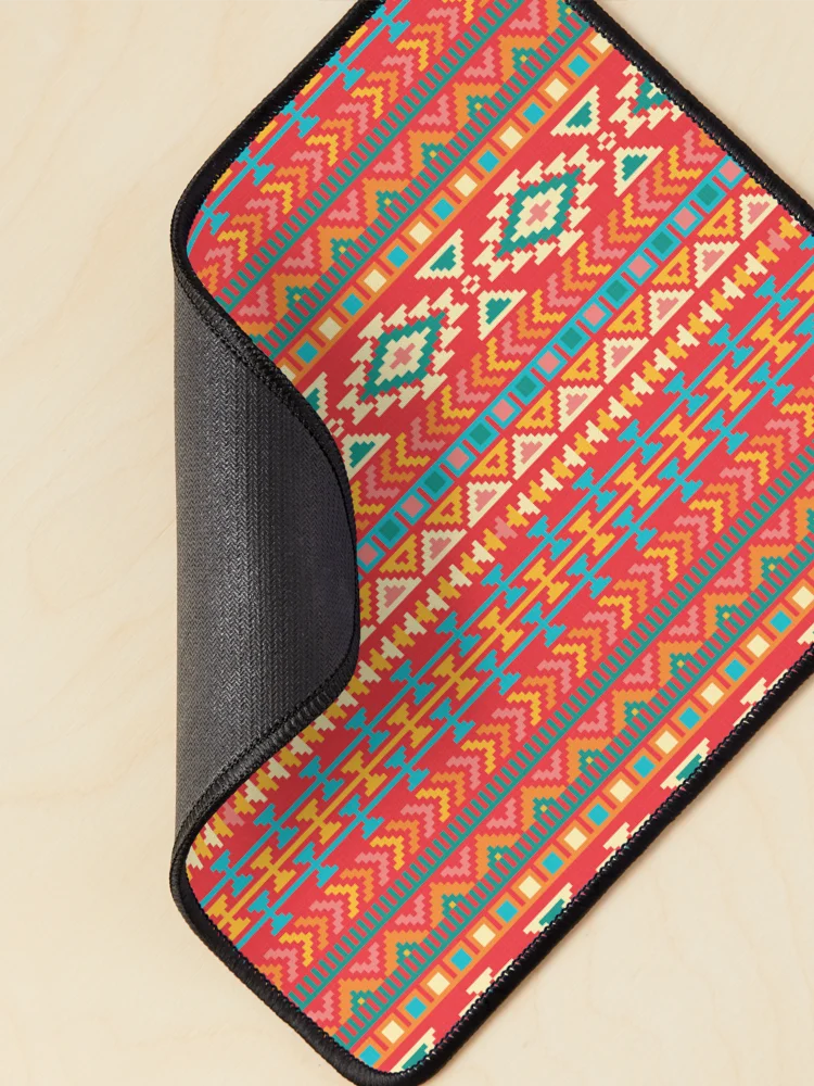 Thumbnail 2 of 5, Mouse Pad, Seamless Rugged , Native Pattern Rugged designed and sold by Yes-Monkey.