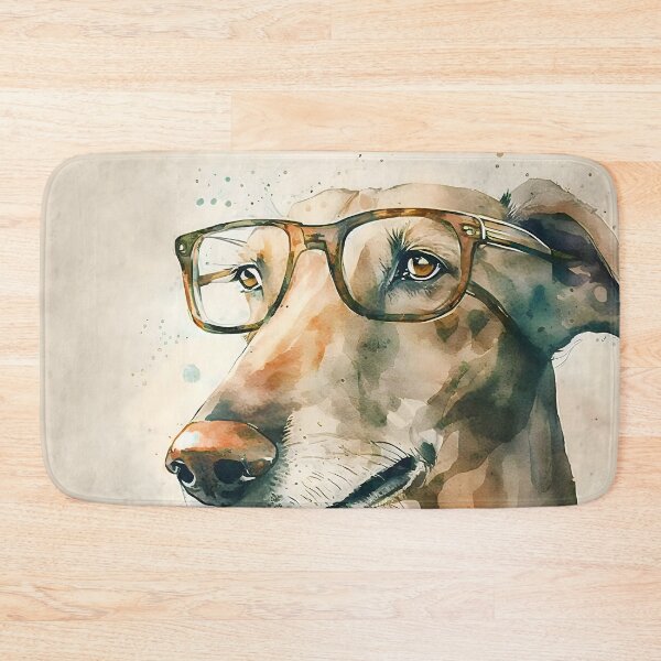 Item preview, Melvin, the short sighted greyhound designed and sold by EmilyDayDreams.