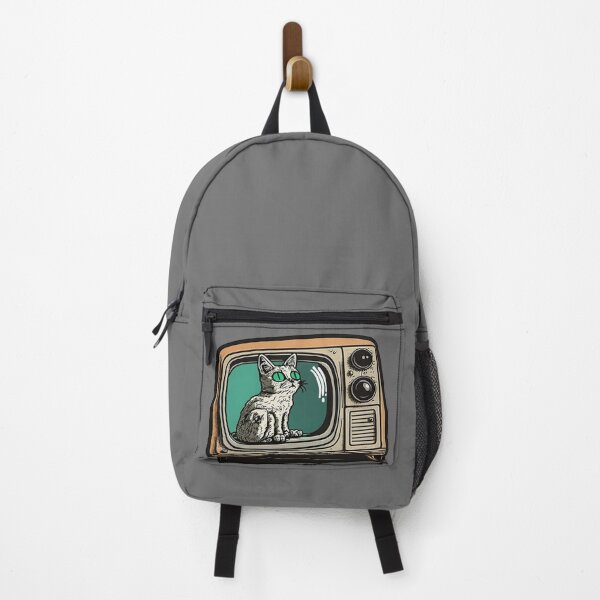 Item preview, Catflix 5 cutout version, cartoon ugly cat is in the television designed and sold by EmeraldeaArt.