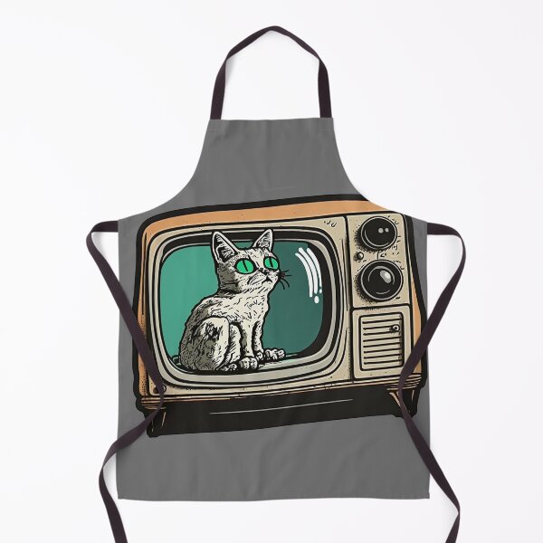 Item preview, Catflix 5 cutout version, cartoon ugly cat is in the television  designed and sold by EmeraldeaArt.