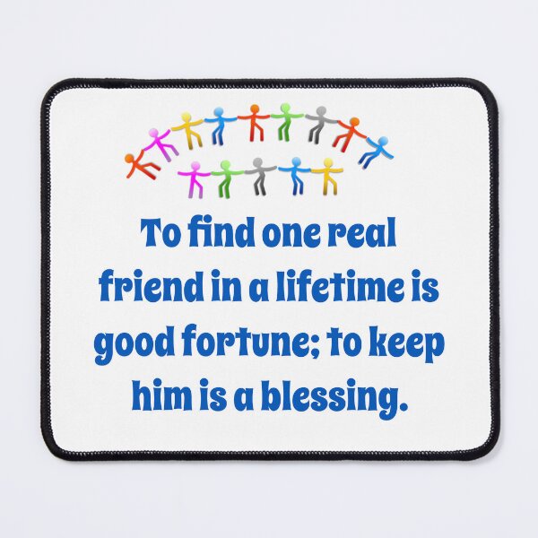 Item preview, Copy of True Friends Are Those Rare People - Friendship Quote  designed and sold by CrankyOldDude.