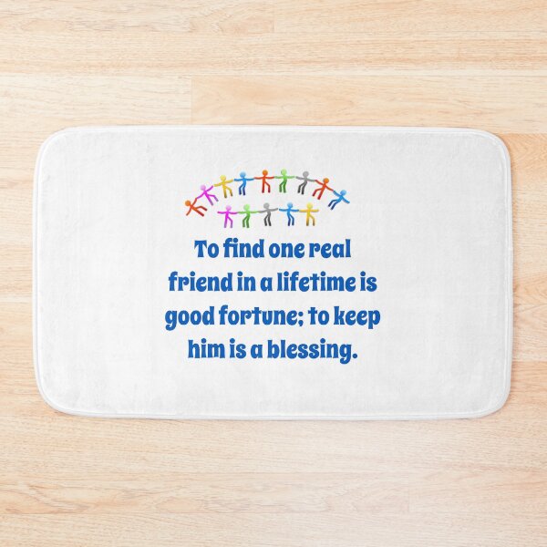 Item preview, Copy of True Friends Are Those Rare People - Friendship Quote  designed and sold by CrankyOldDude.