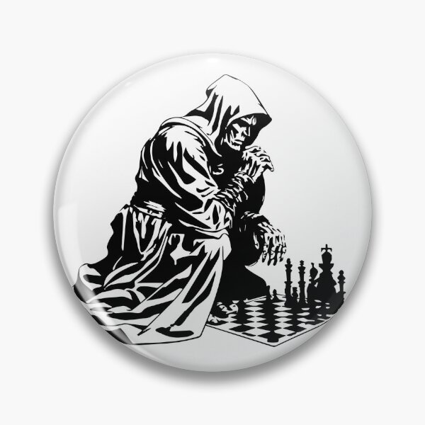 Item preview, Playing Chess with the Grim Reaper designed and sold by kingroy.