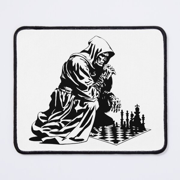 Item preview, Playing Chess with the Grim Reaper designed and sold by kingroy.