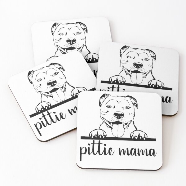 Item preview, Pittie Mama - Pit Bull Mom designed and sold by BOMarc.