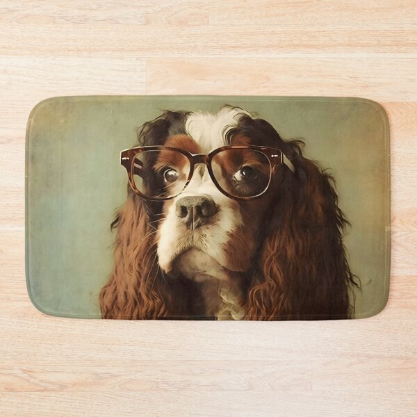 Item preview, Bentley, the short sighted King Charles Spaniel designed and sold by EmilyDayDreams.
