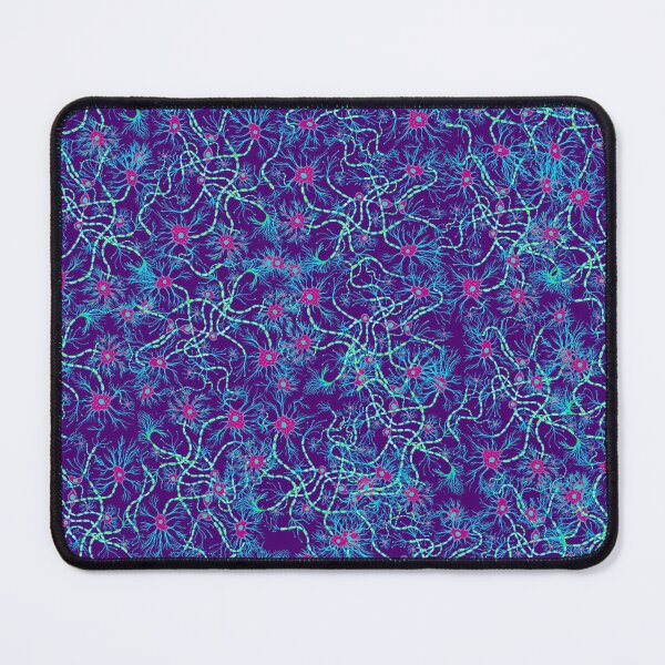 Item preview, Red and Purple Neuron Pattern designed and sold by vividbiology.