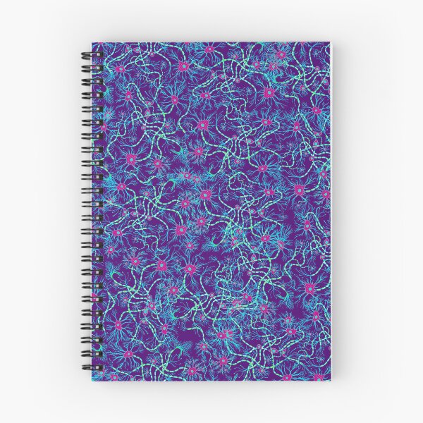 Item preview, Red and Purple Neuron Pattern designed and sold by vividbiology.