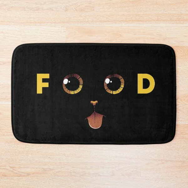 Item preview, Cat Food Cute Black Cat by Tobe Fonseca designed and sold by Tobe Fonseca®.