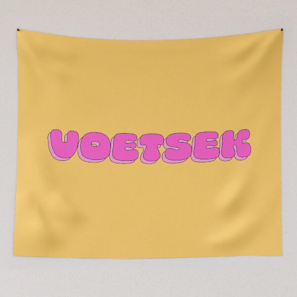 Item preview, Voetsek Sticker | Pink designed and sold by AsteriskHouse.