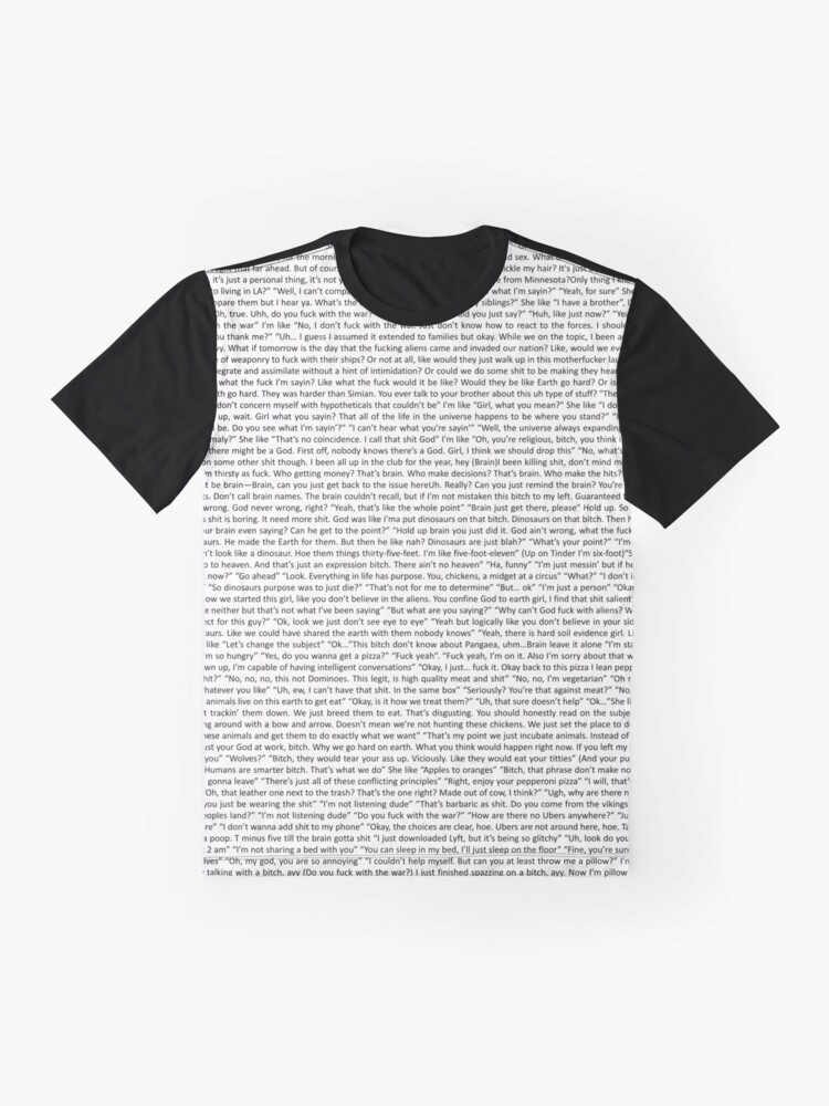 "Lil Dicky Pillow Talking Lyrics" Tshirt by sgmcdermott Redbubble
