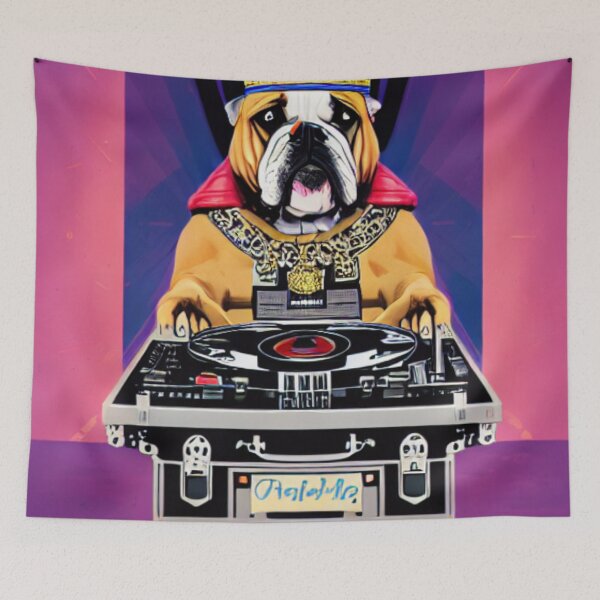 Item preview, The Hip Hop Dog - The Doggy Rapper - Barking Beats designed and sold by WBP Mart.