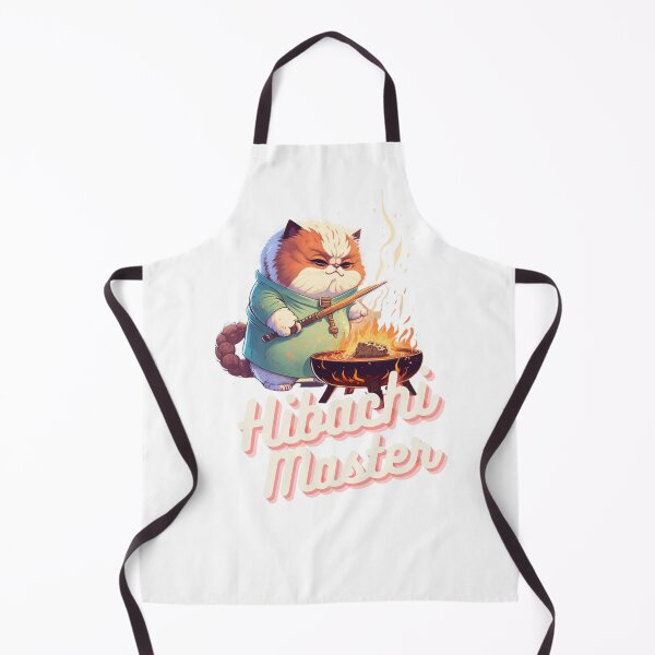 Item preview, Hibachi Cat Master designed and sold by chrstnslts.