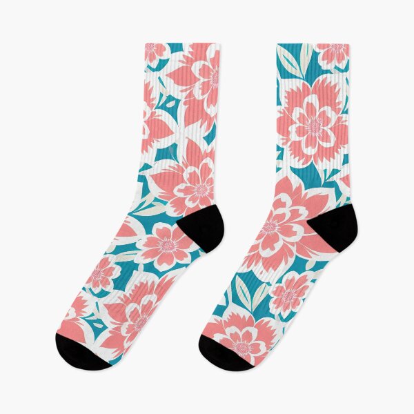 Item preview, retro floral pattern designed and sold by rommir.