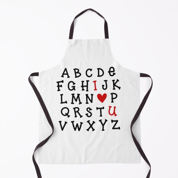 Item preview, phabet ABC I Love You T-Shirt Valentines Day Heart Gifts designed and sold by FrankArt01.